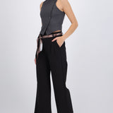 Pantalones con máscada