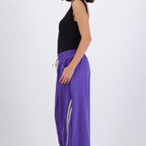 Pantalones rayas corte barrel