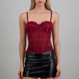 BURNT RED
