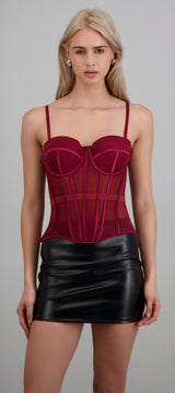 BURNT RED