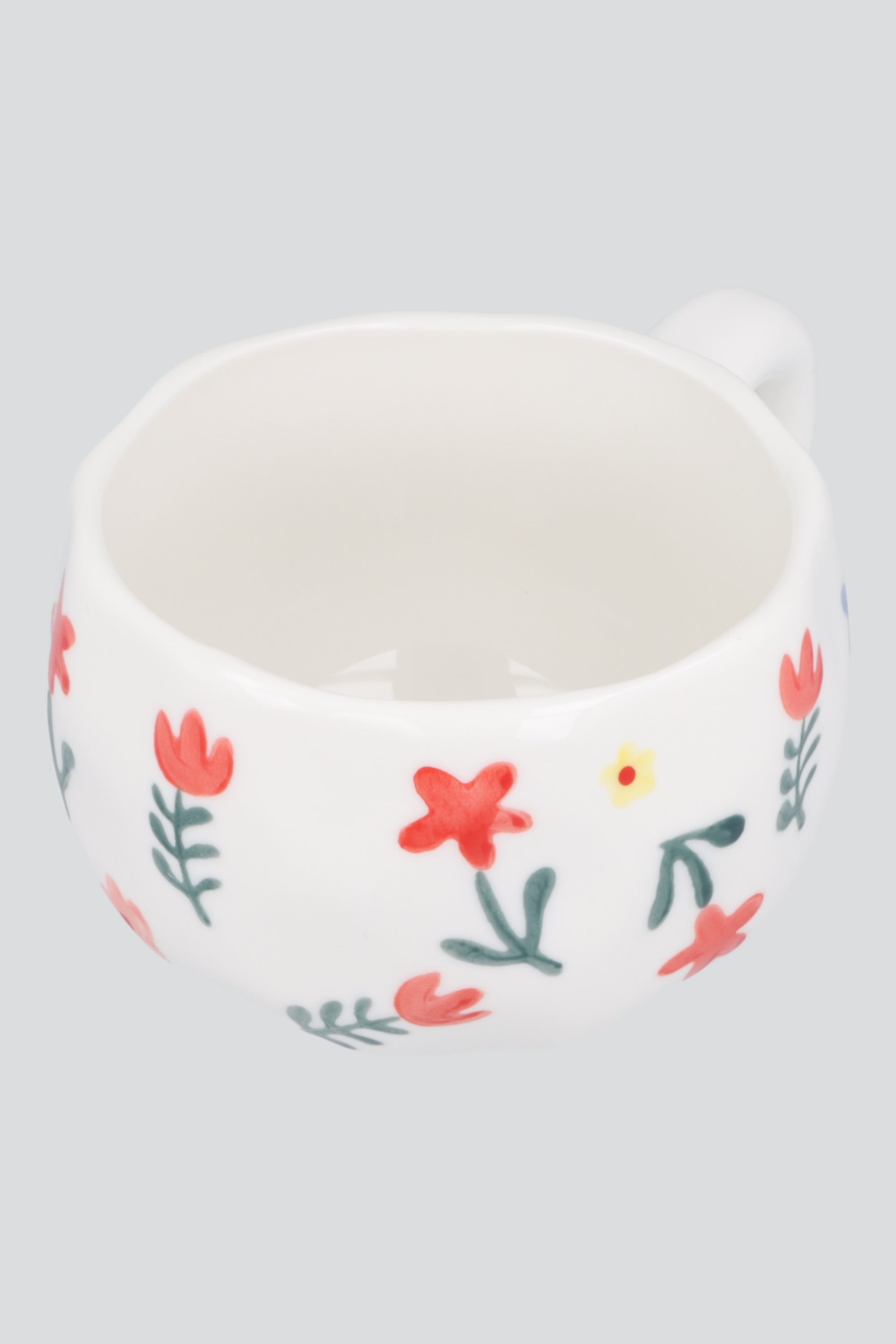 Taza flores MULTICOLOR