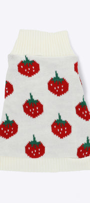 Suéter mascota fresas