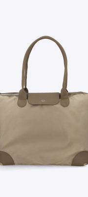 Tote nylon contrastes