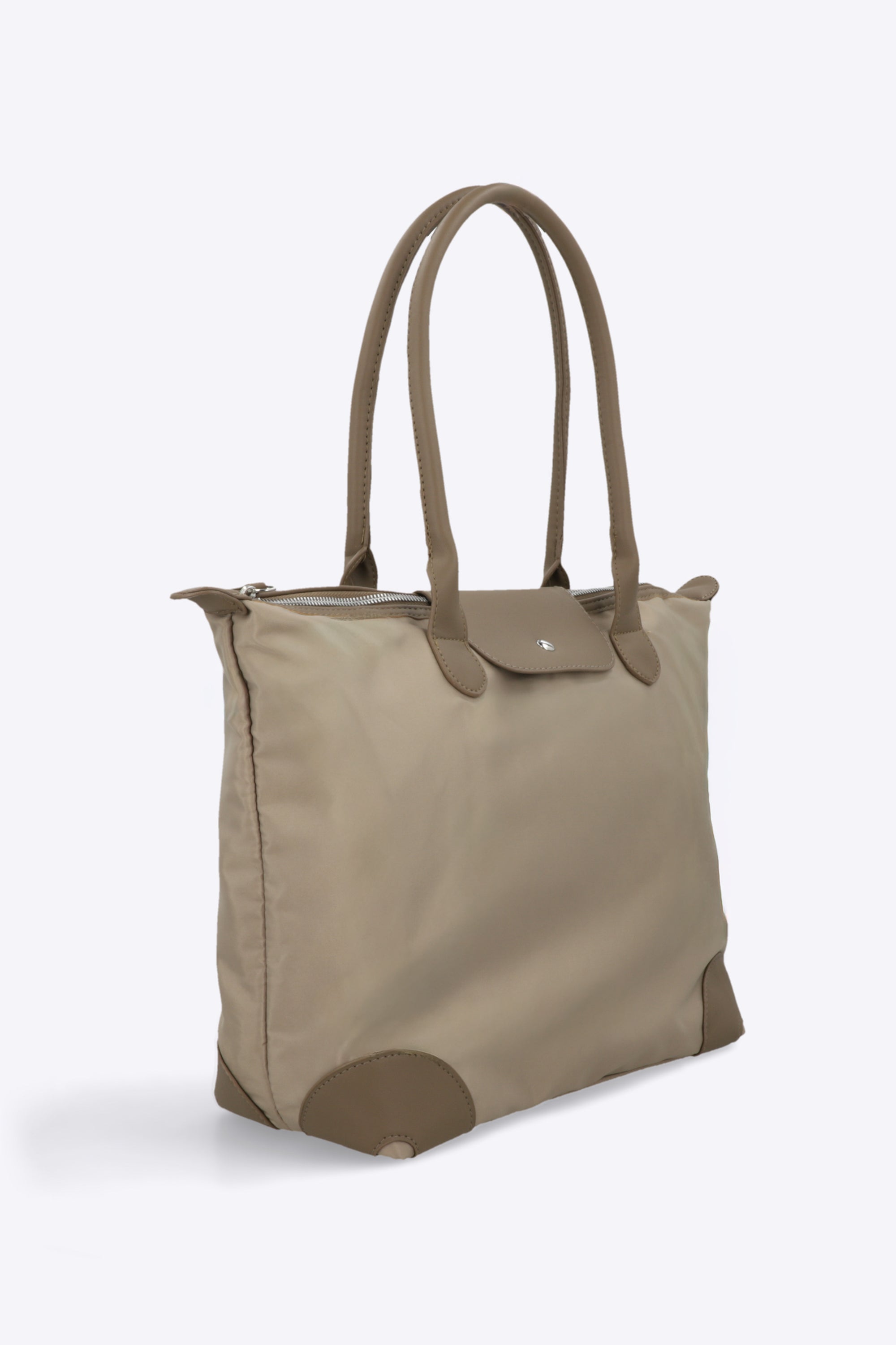Tote nylon contrastes