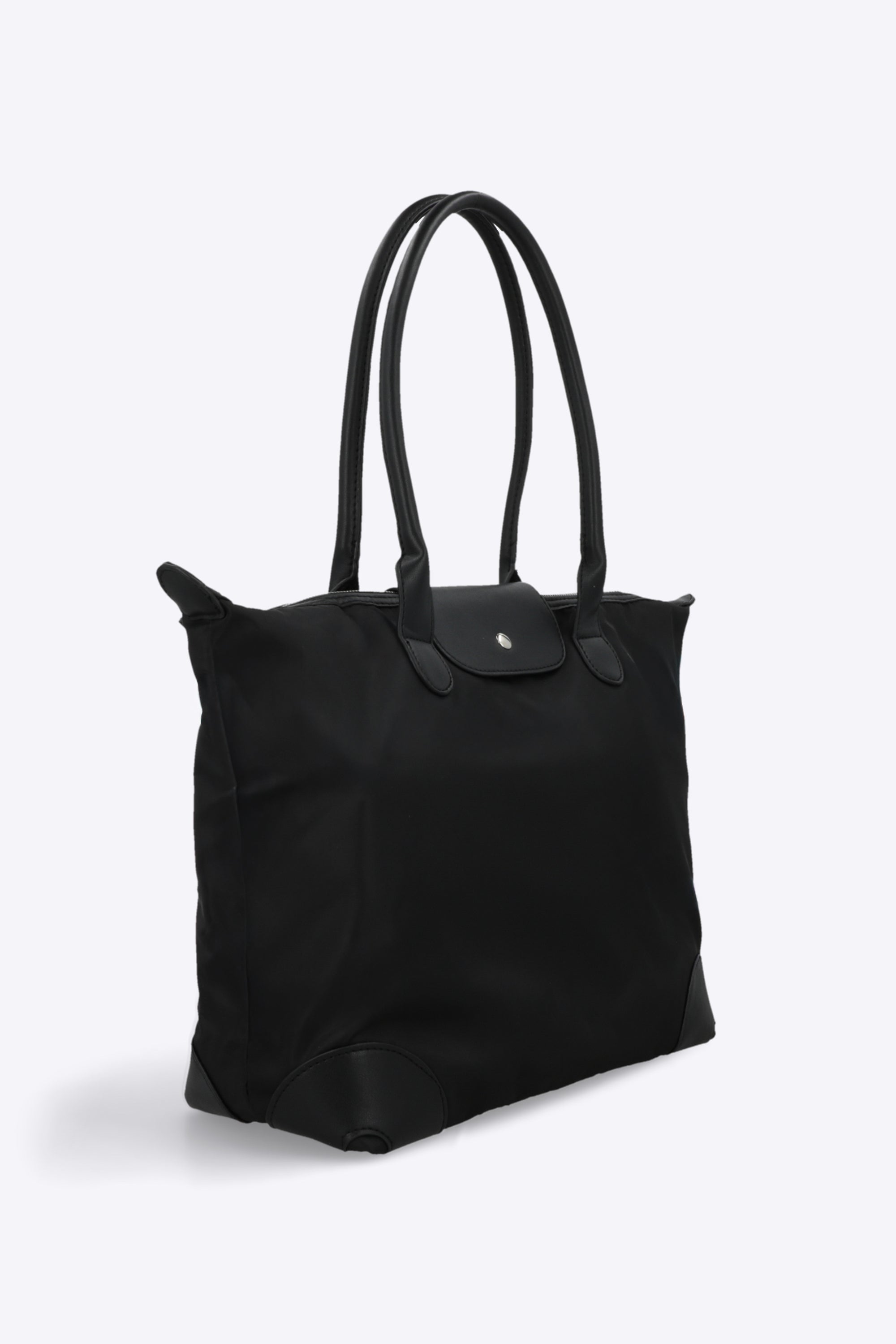 Tote nylon contrastes