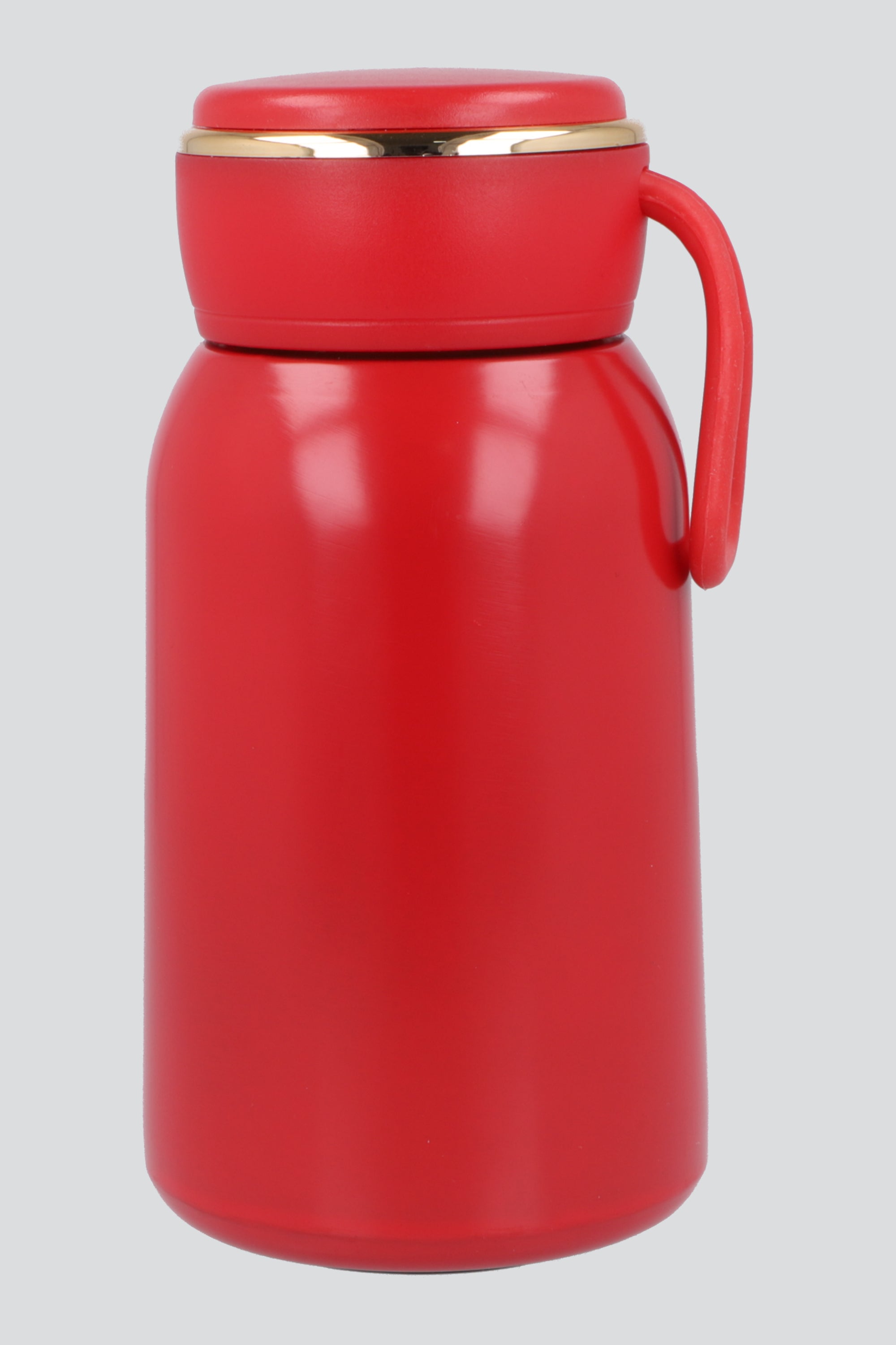 Termo 300 ml línea metálica ROJO