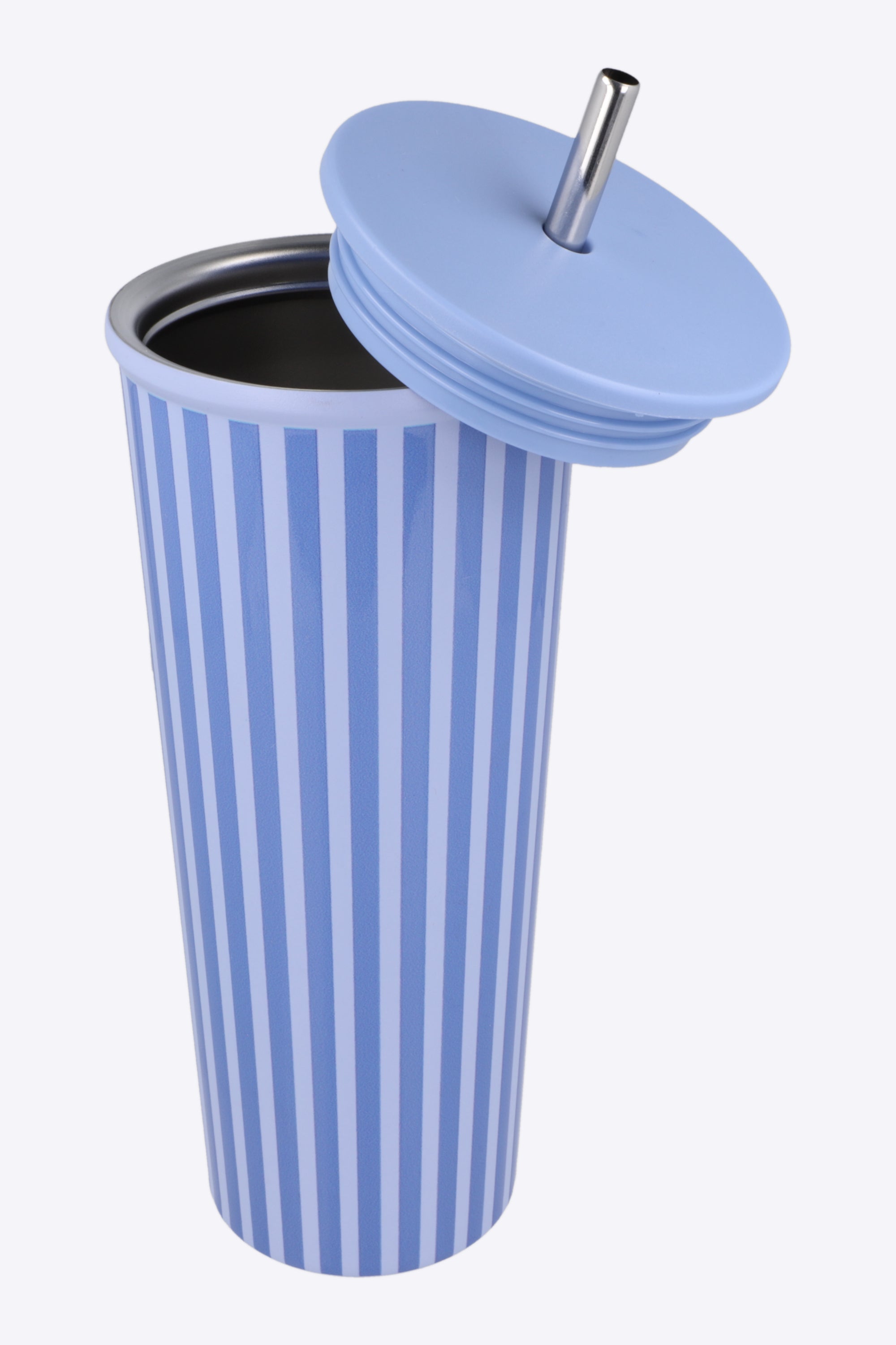 Vaso 550 ml rayas esmaltadas