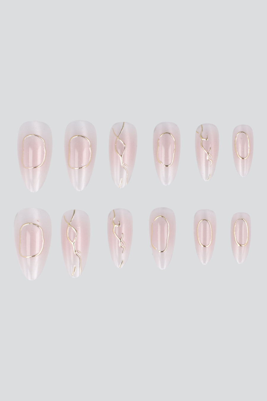 Set 12 uñas detalles