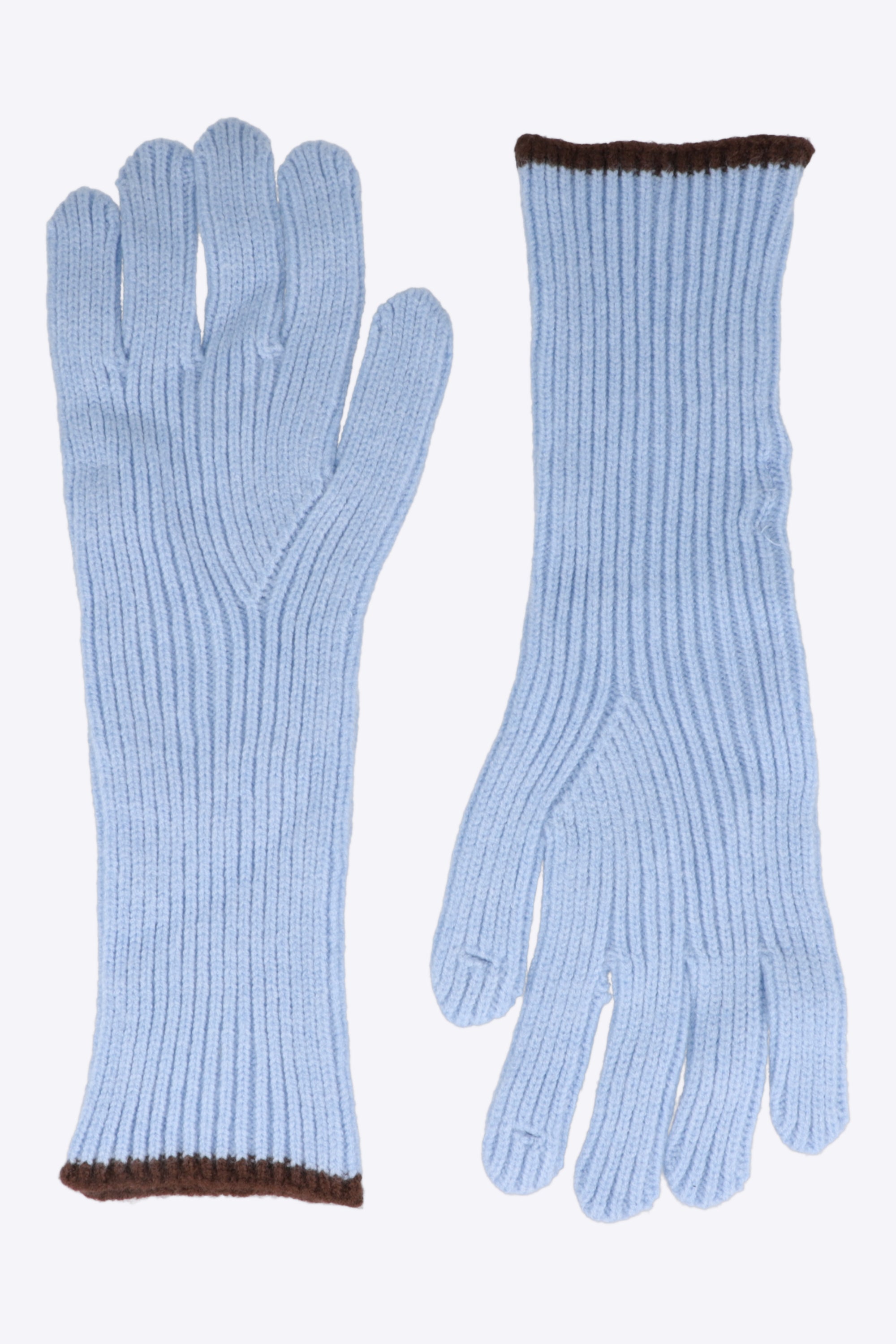 Guantes línea contraste