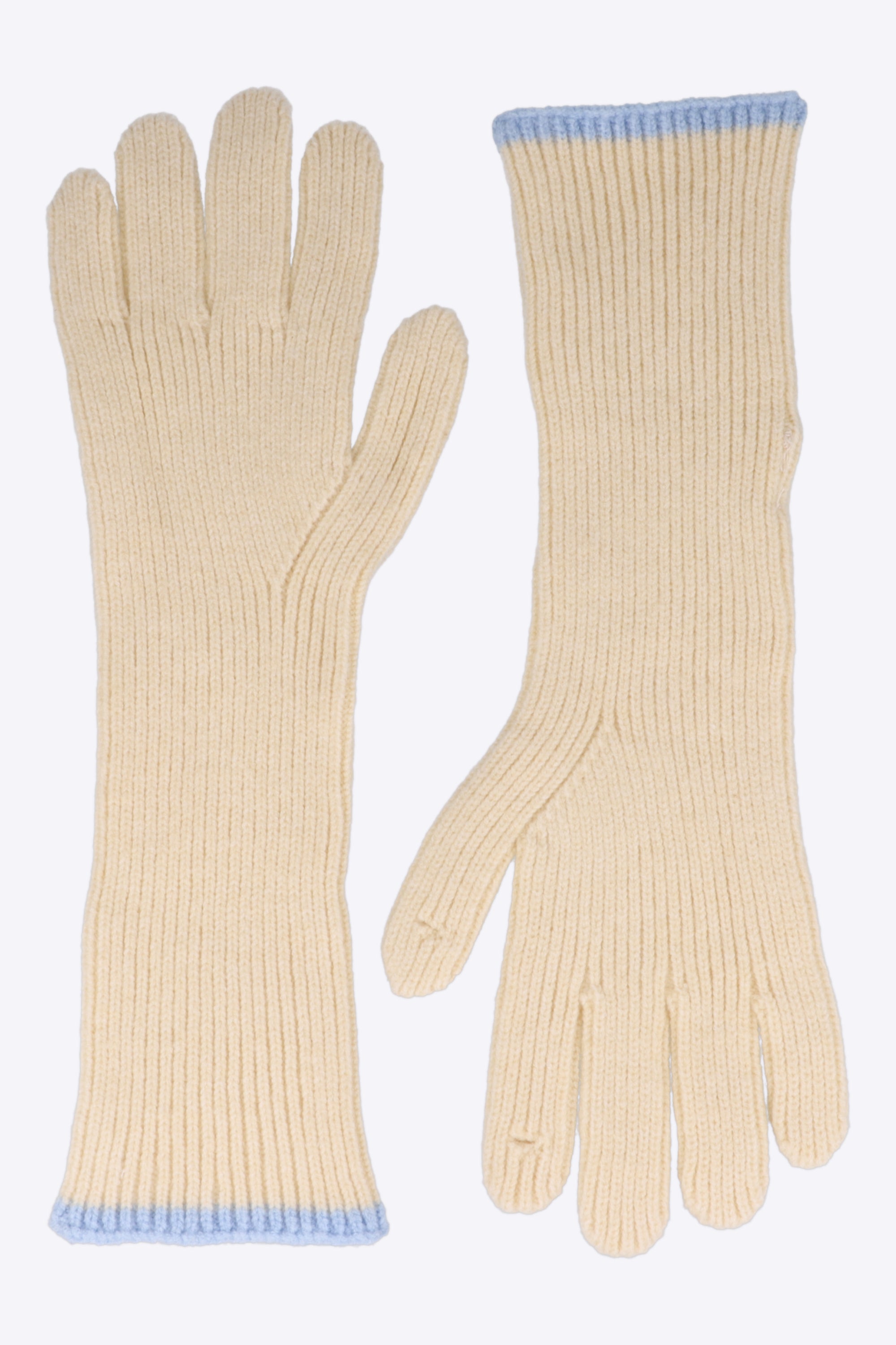 Guantes línea contraste
