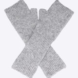 Guantes sin dedos jaspe largos