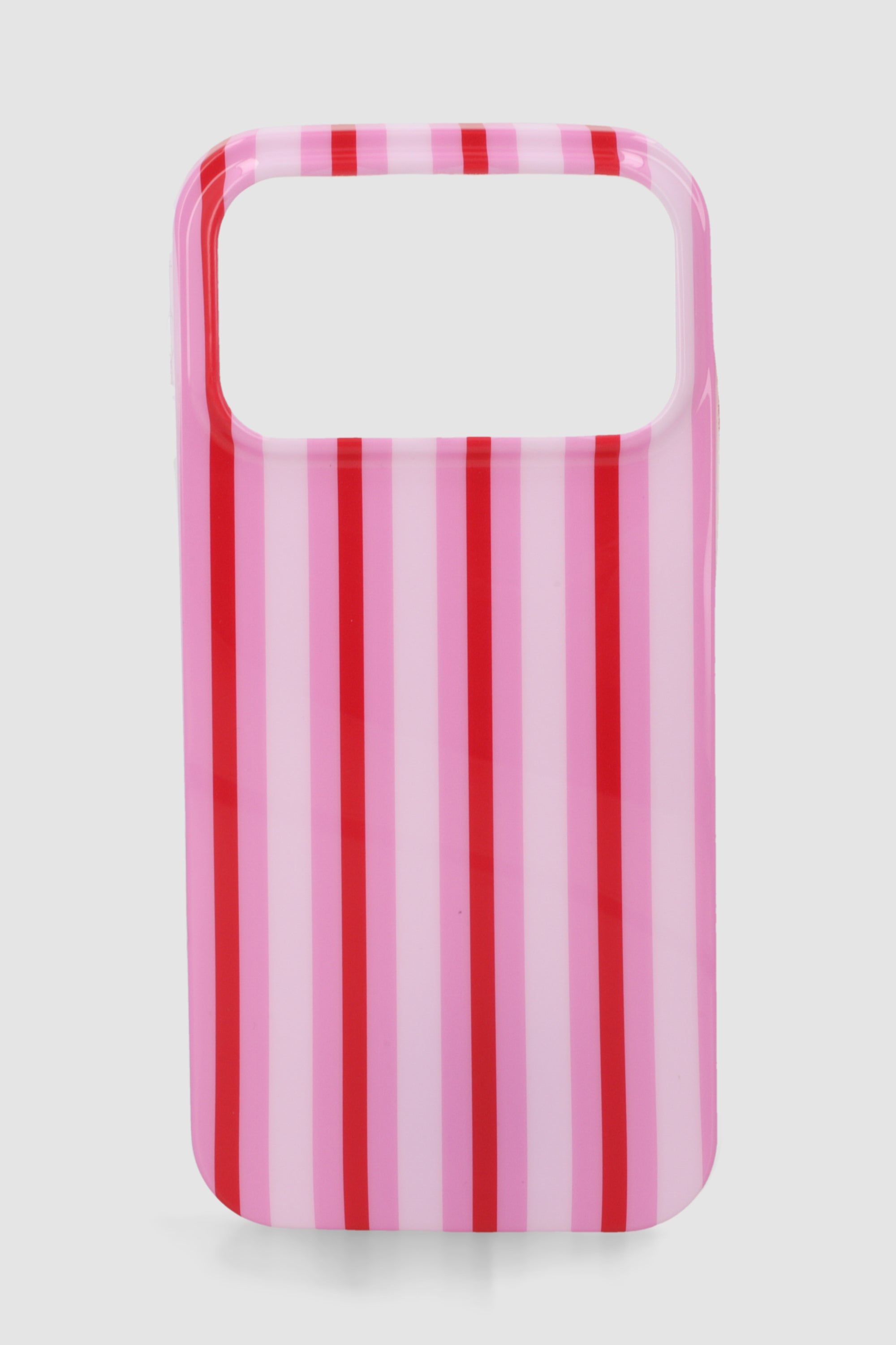Funda i phone pro max cel rayas ROSA
