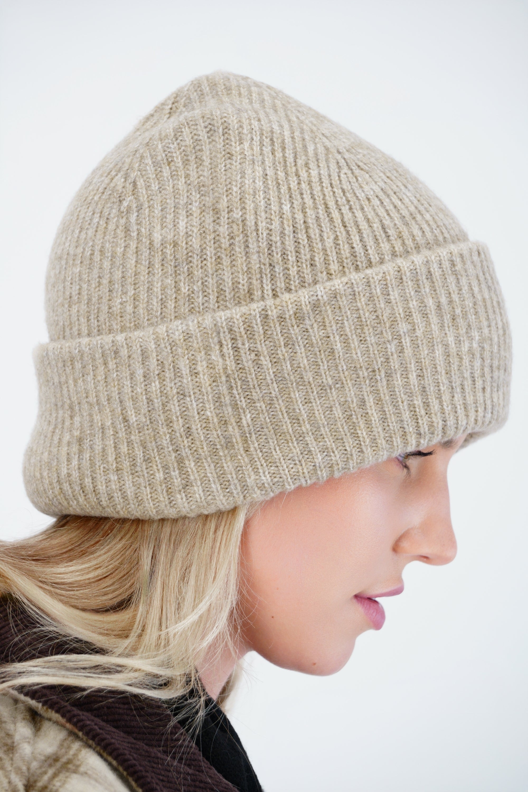 Beanie tejido simple