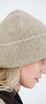 Beanie tejido simple