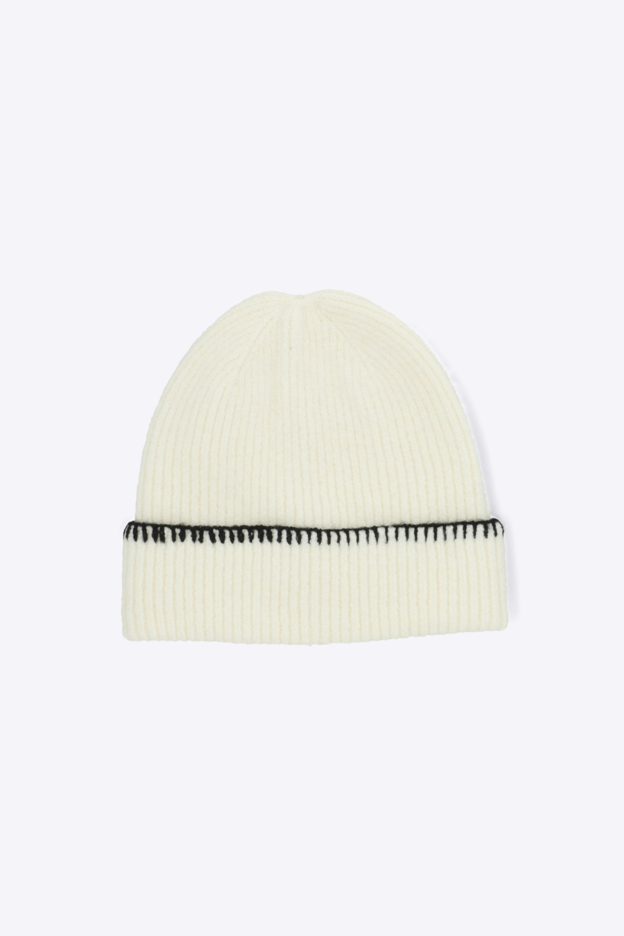 Beanie orilla festón