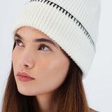 Beanie orilla festón