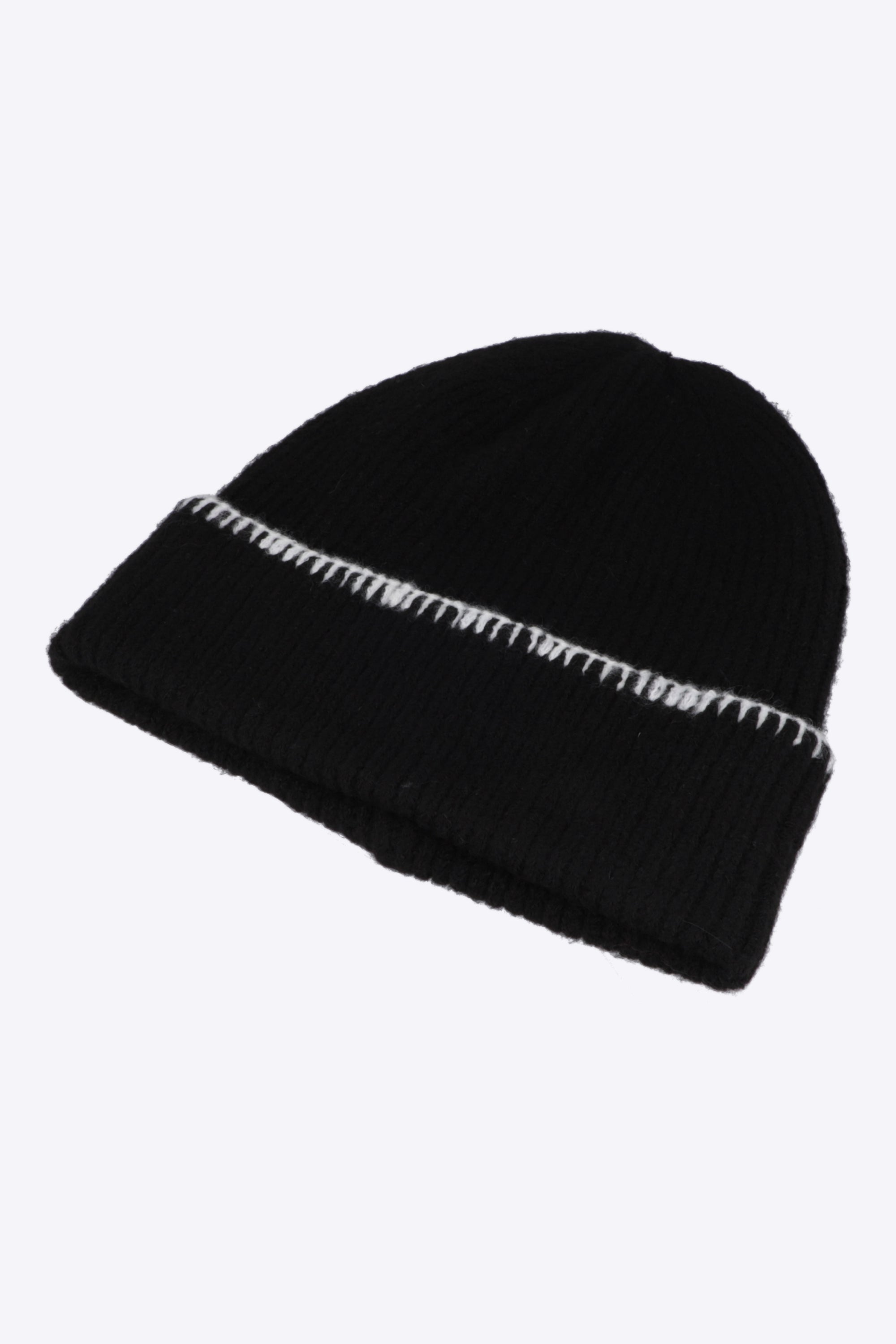 Beanie orilla festón