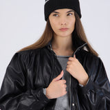 Beanie orilla festón