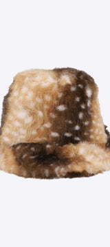 Bucket hat deer print