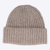 Beanie tejido jaspeado