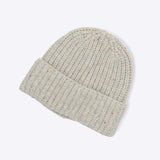 Beanie tejido jaspeado