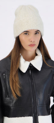 Beanie tejido grueso