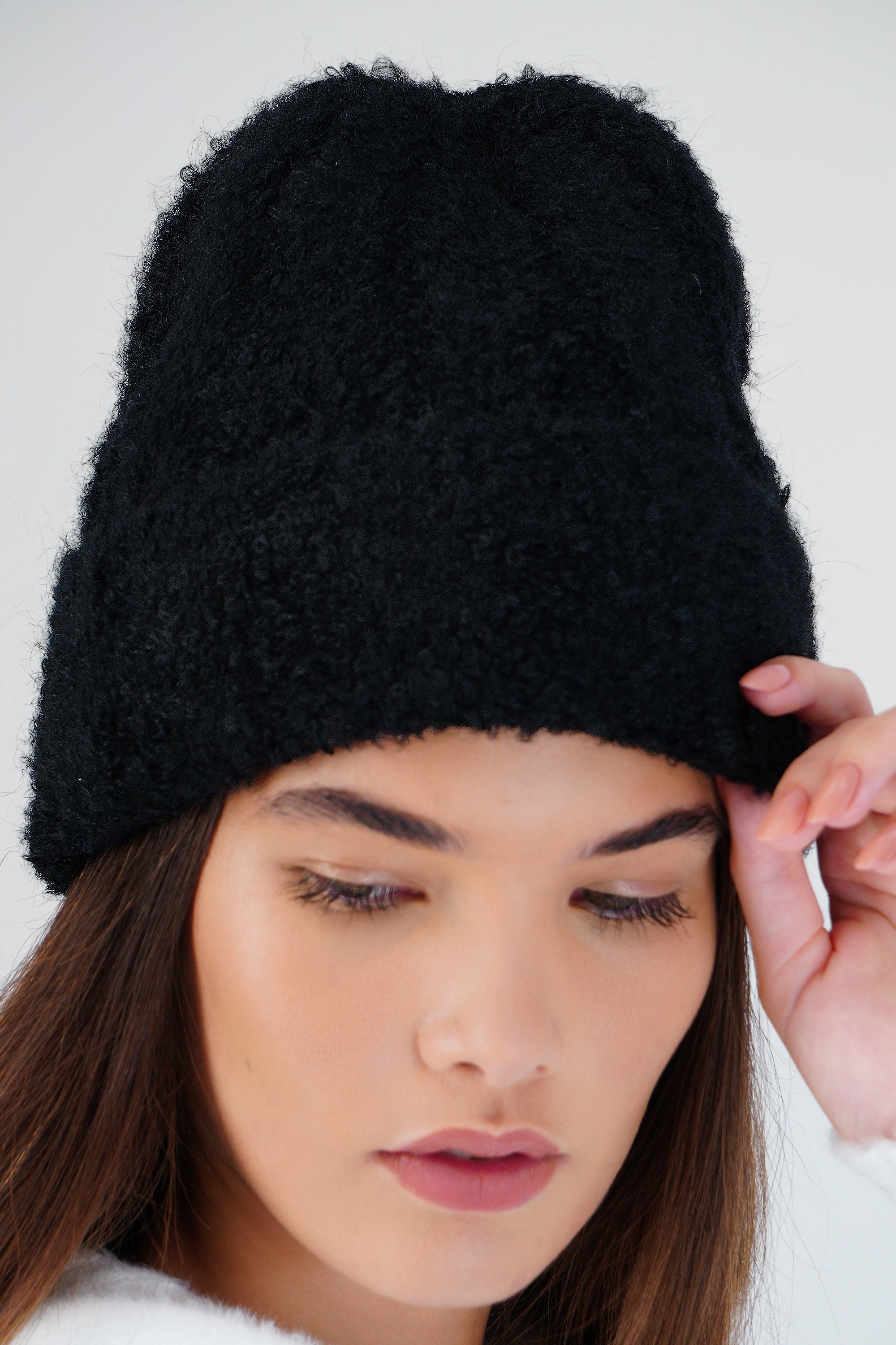 Beanie tejido grueso