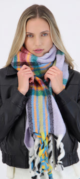 Bufanda tartán colores