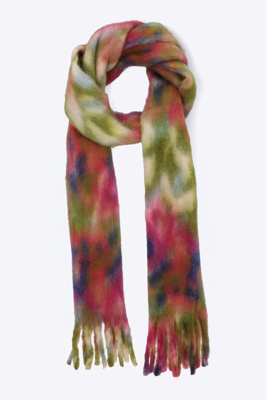 Bufanda suave tie-dye