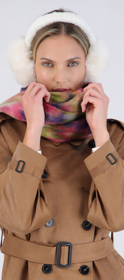 Bufanda suave tie-dye