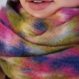 Bufanda suave tie-dye