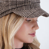 Gorra winter tartán