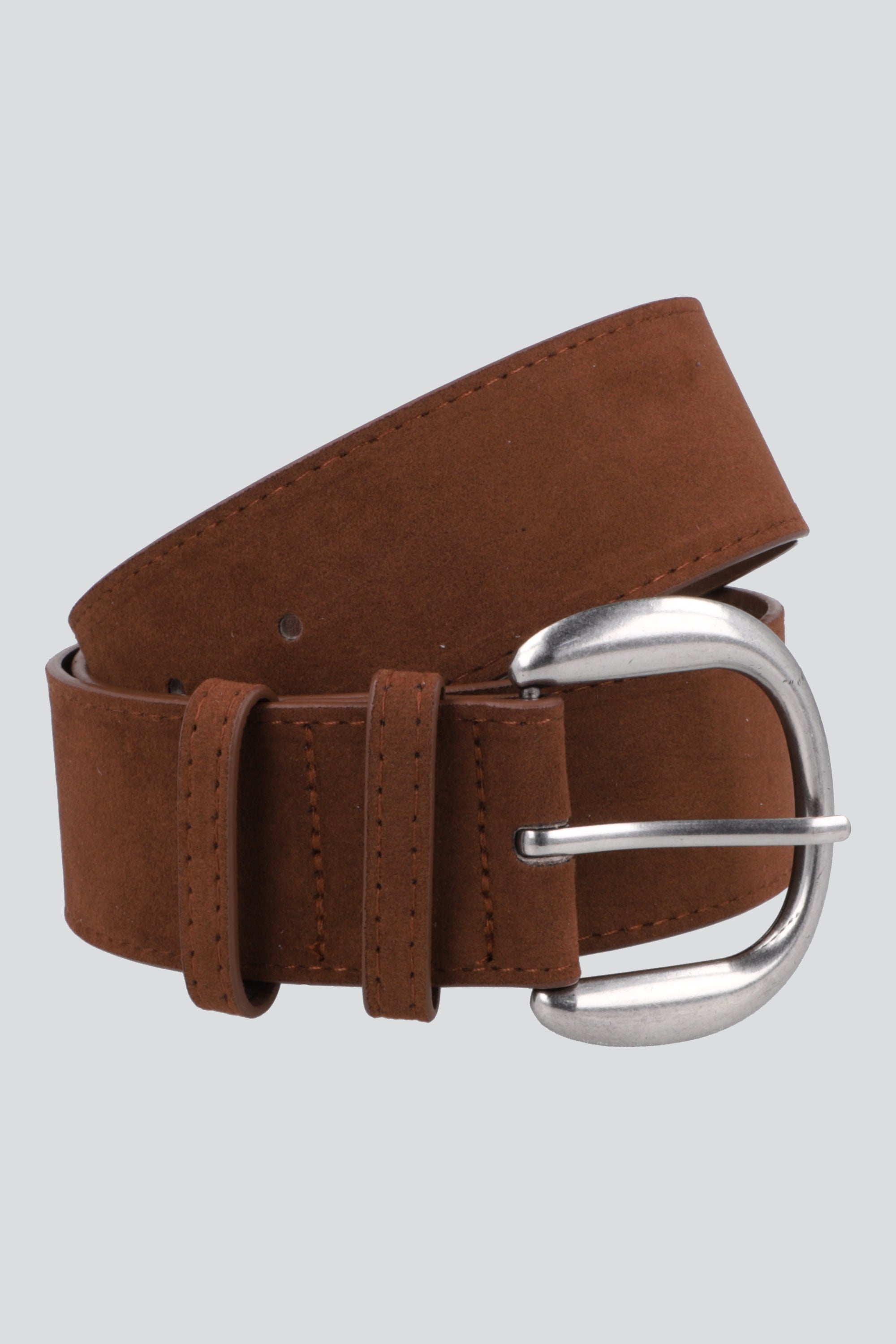 Cinturón suede ancho CAFE