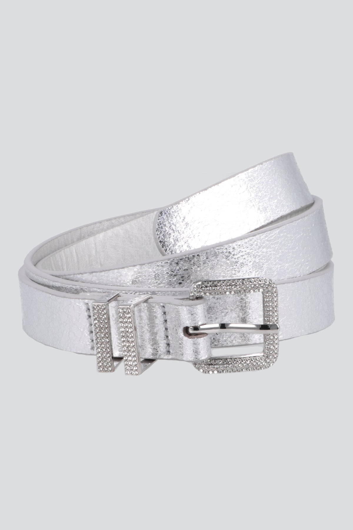 Cinturón full brillos PLATA