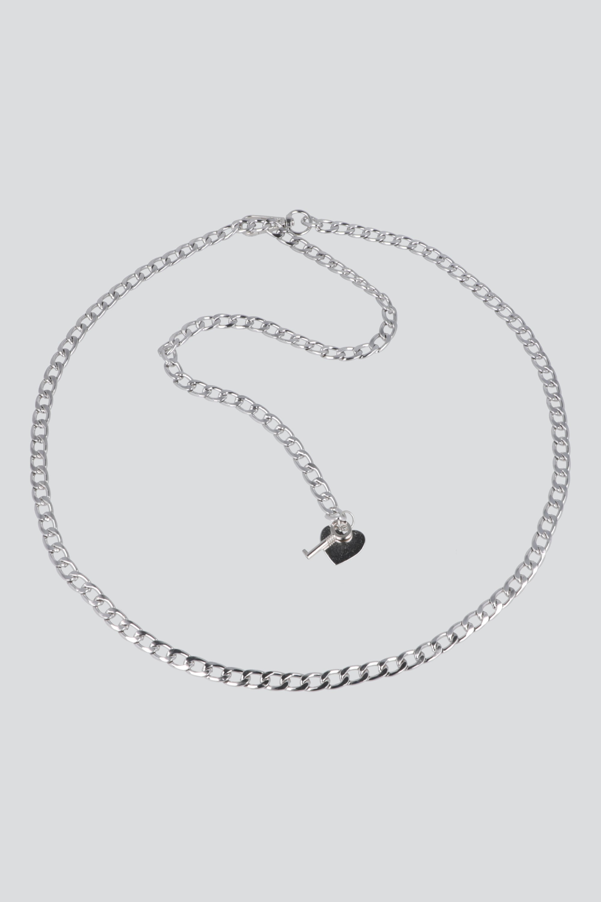 Cinturón cadena sencilla PLATA