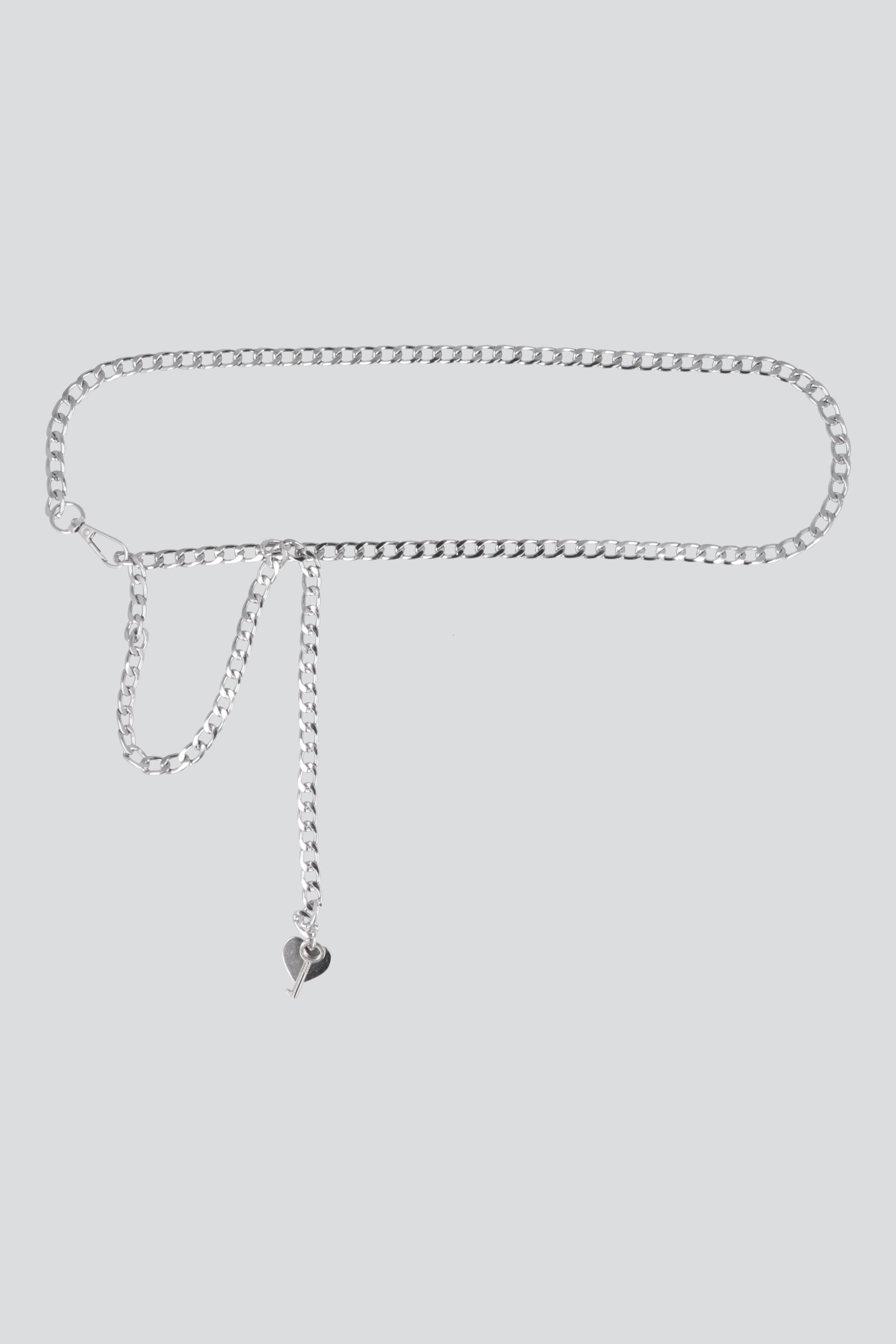 Cinturón cadena sencilla PLATA