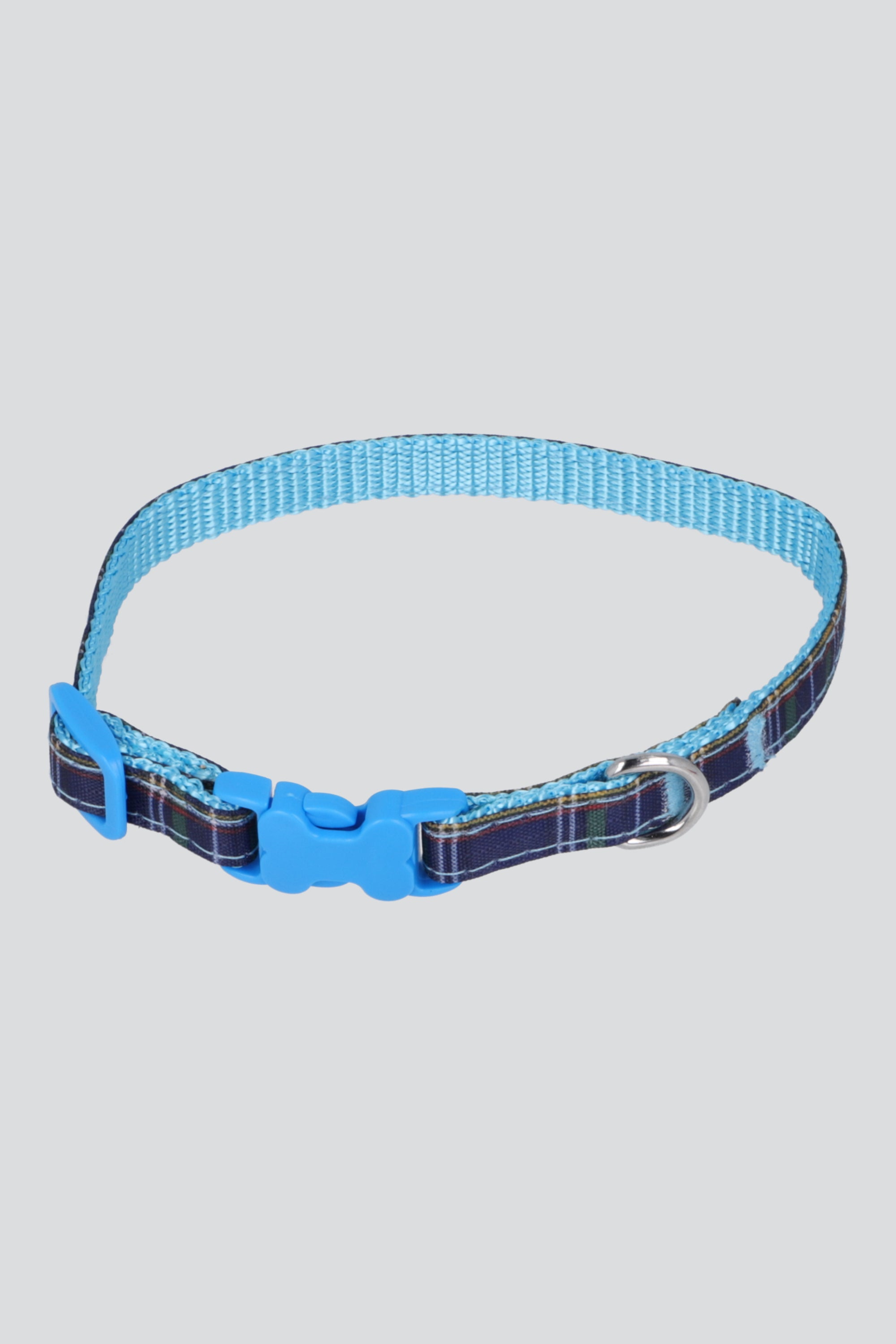 Collar tartán mascota AZUL