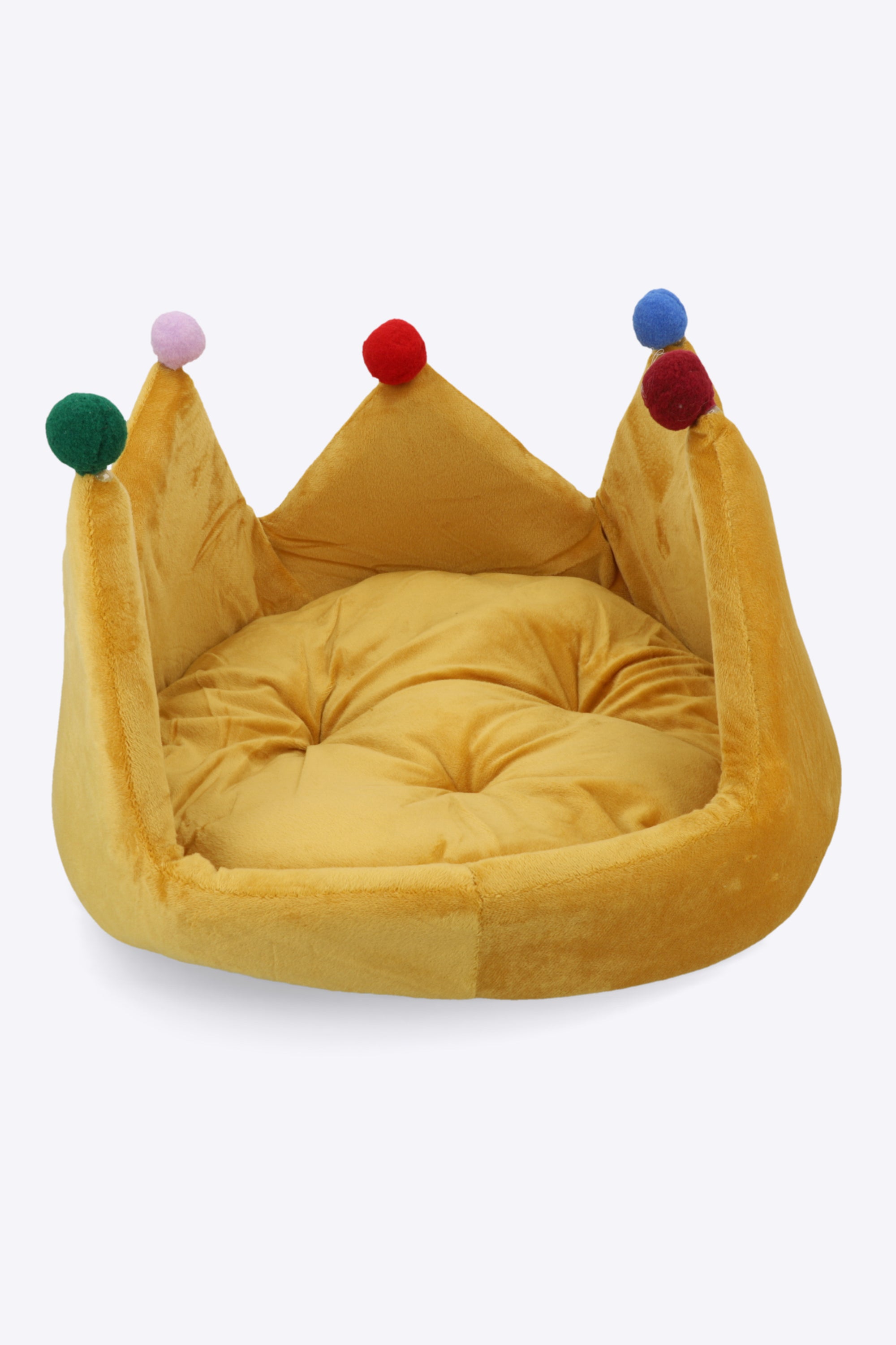 Cama mascota corona