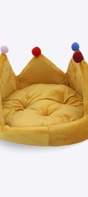 Cama mascota corona
