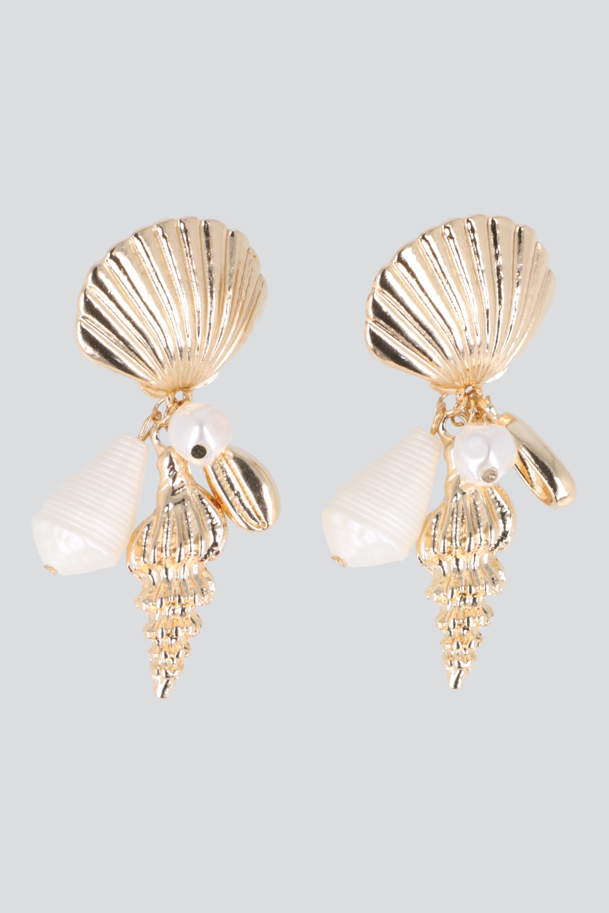 ARETES MULTI CONCHA ORO