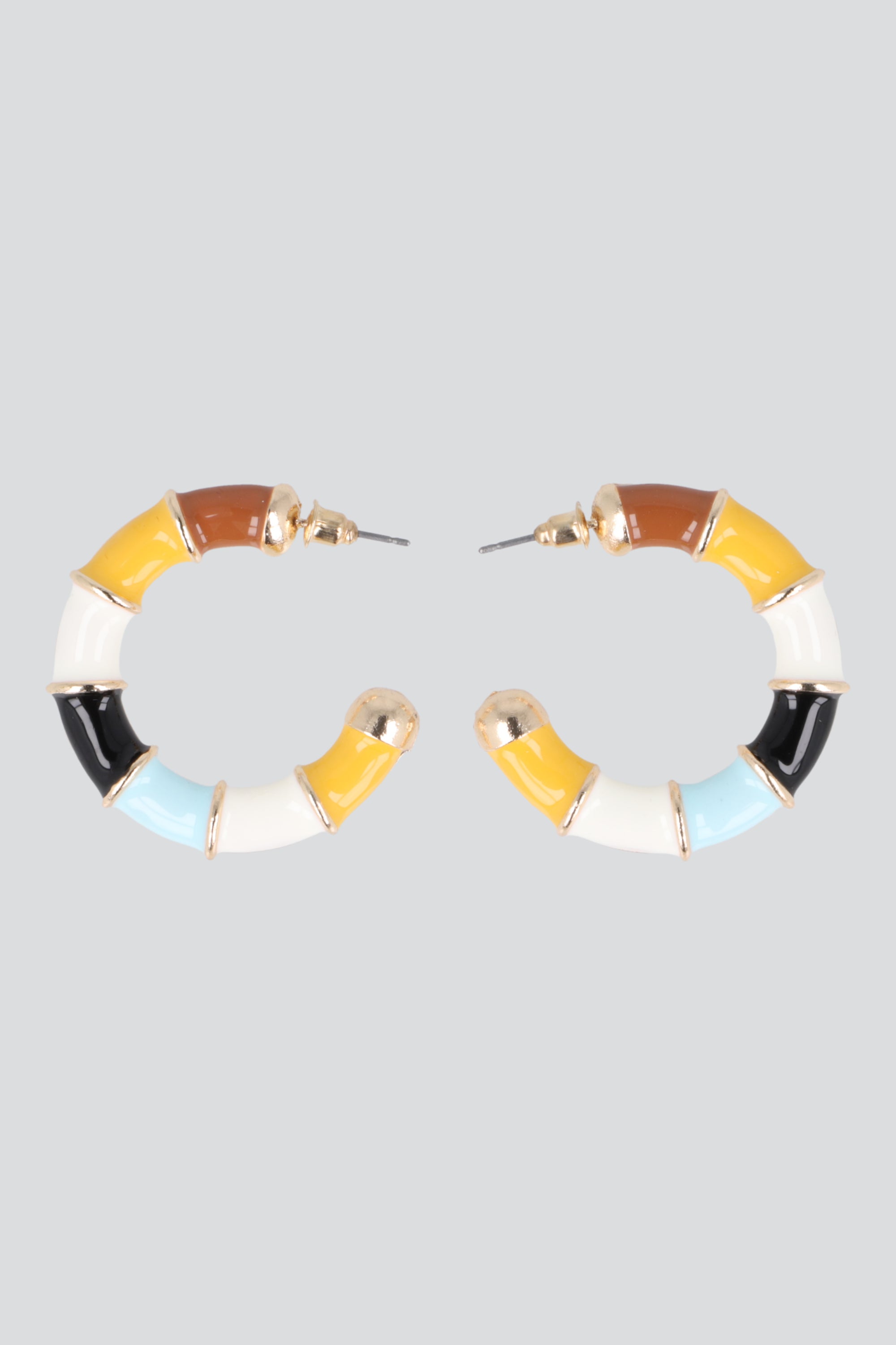 ARRACADAS RAFIA COLORES MULTICOLOR