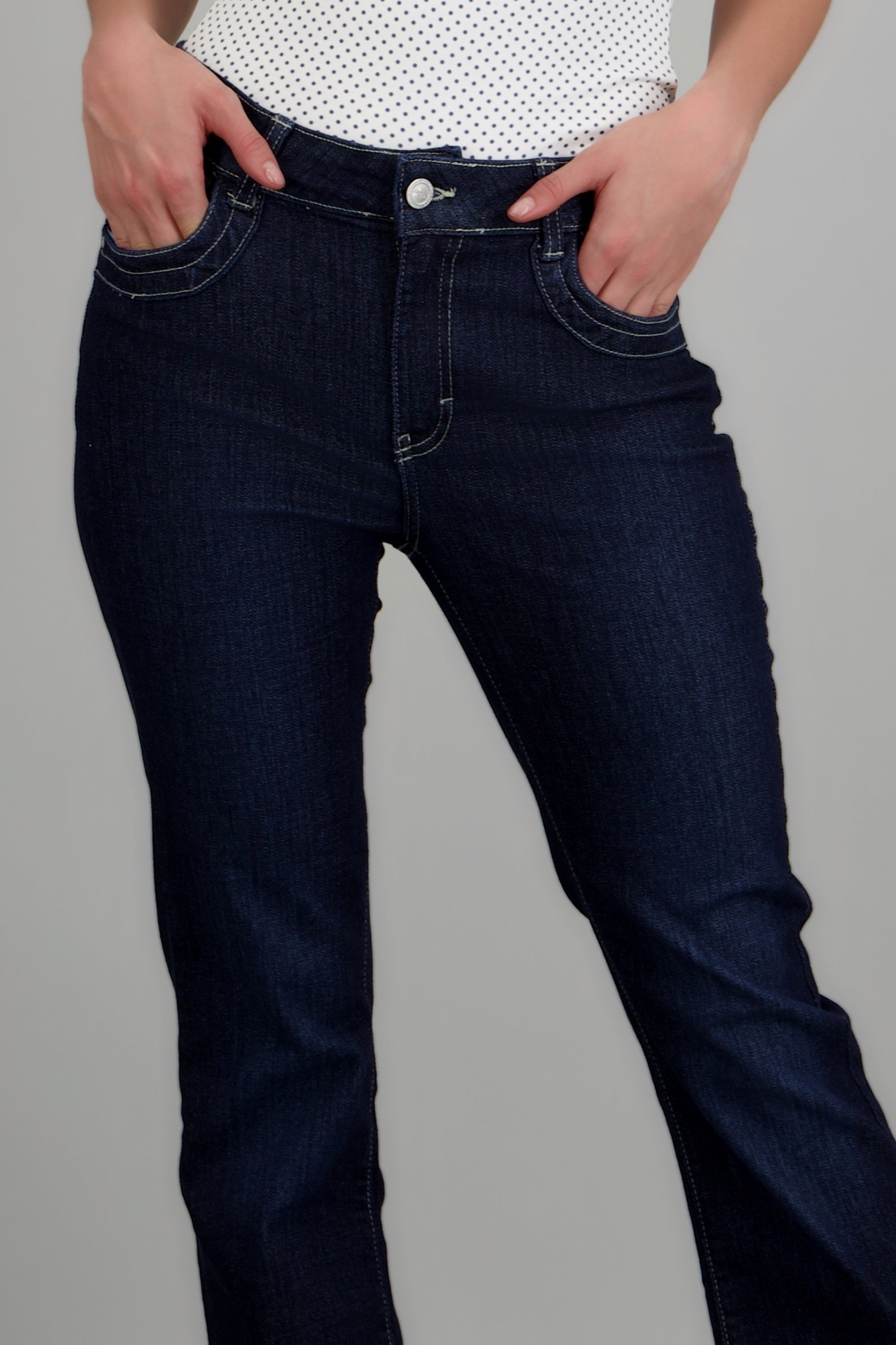 Jeans flare bootcut DARK WASH