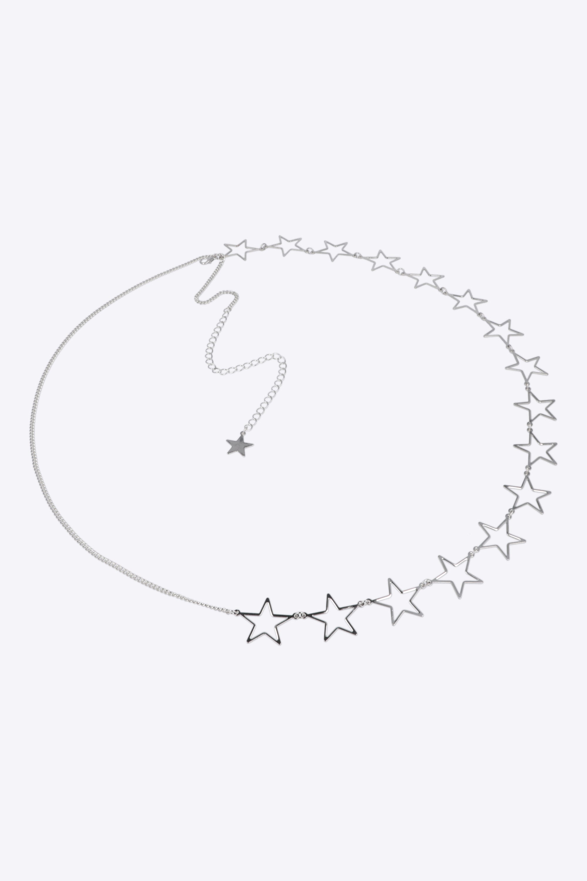 Cinturon cadena estrellas
