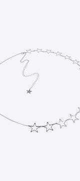 Cinturon cadena estrellas