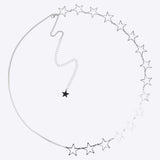Cinturon cadena estrellas