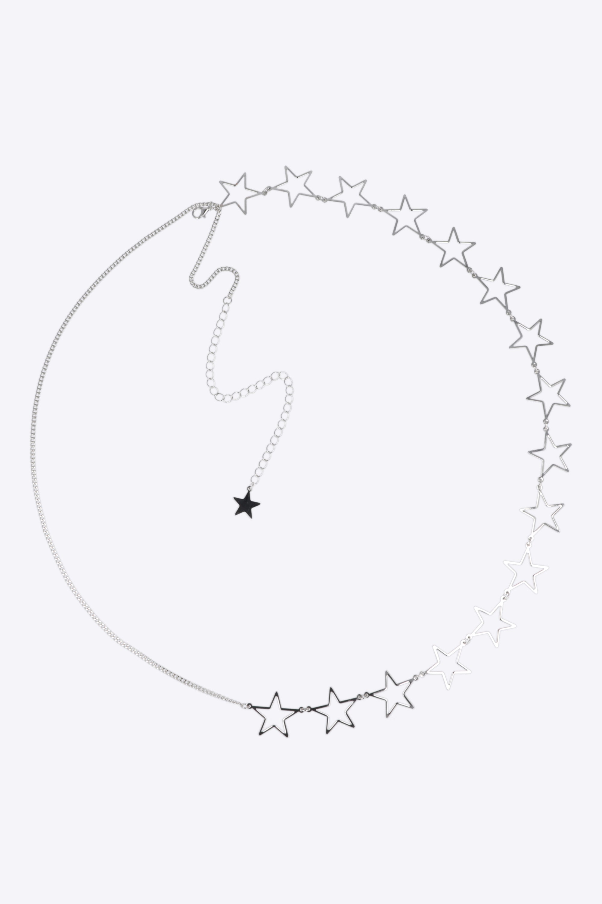 Cinturon cadena estrellas