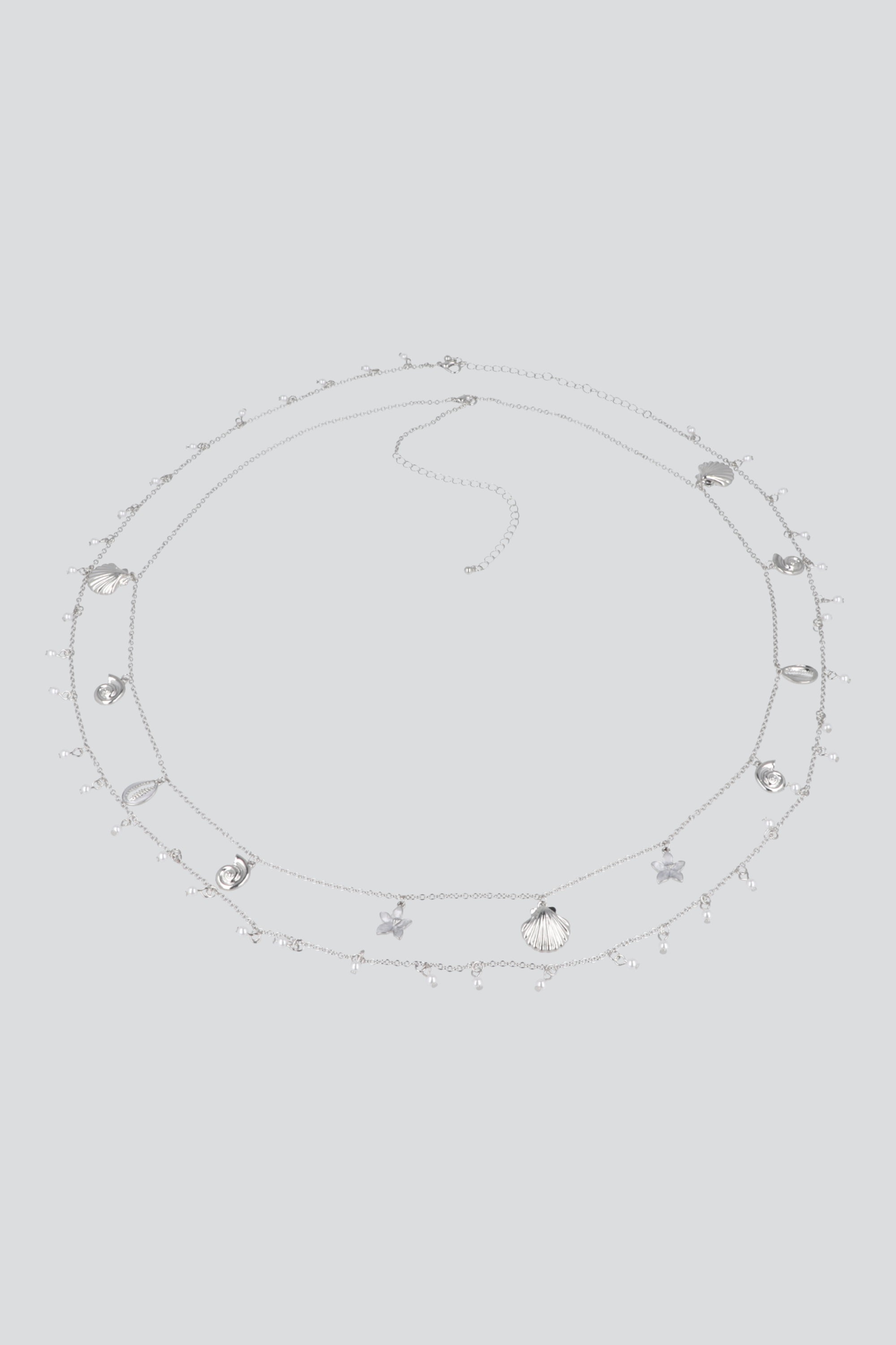 BELLY CHAIN MULTIFUNCION CHARMS CONCHAS DE MAR PLATA
