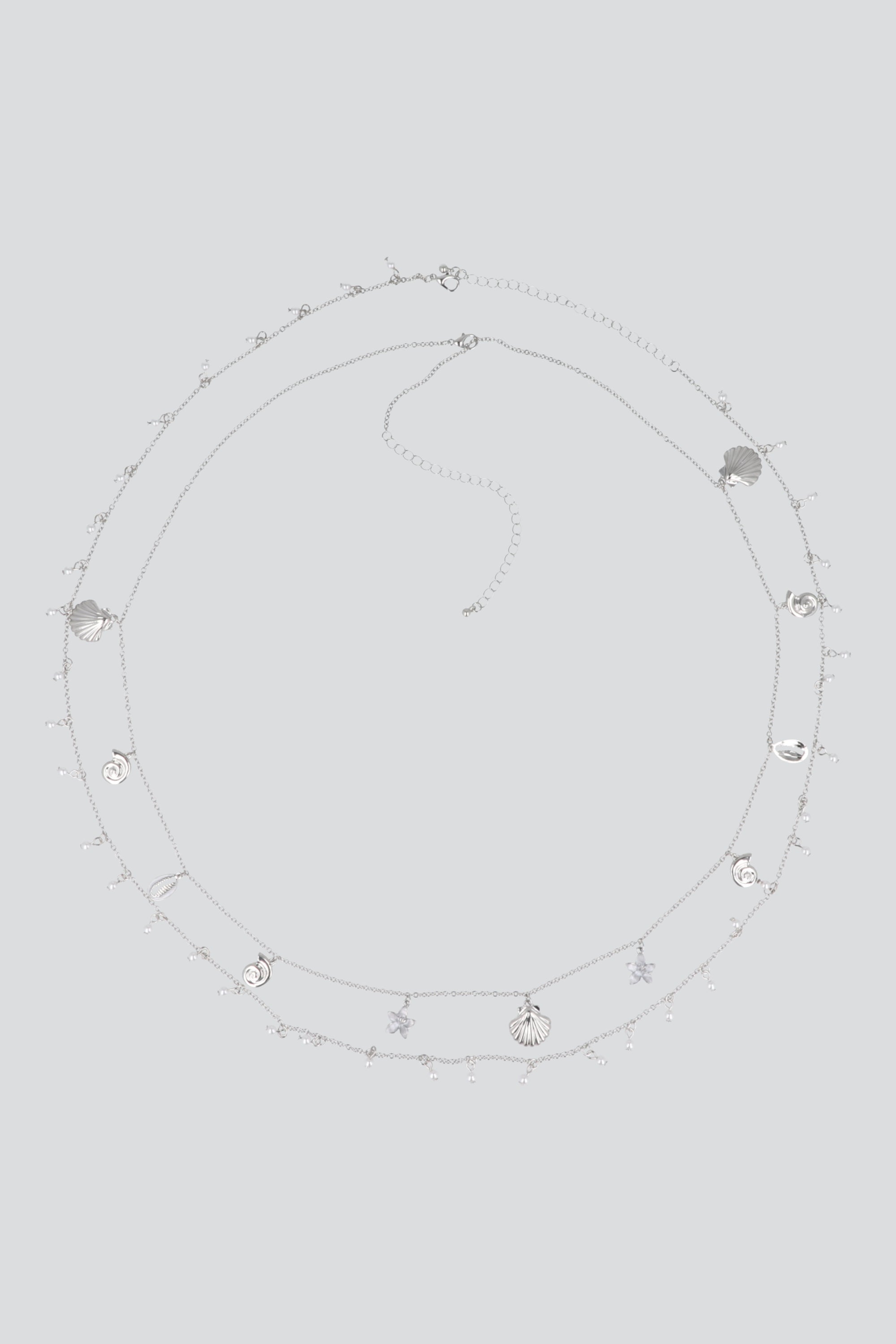 BELLY CHAIN MULTIFUNCION CHARMS CONCHAS DE MAR PLATA