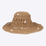 Sombrero floppy calado conchas