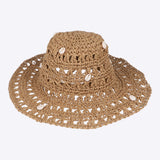 Sombrero floppy calado conchas